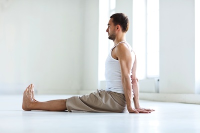 Jóga ászana - Nyújtott ülés